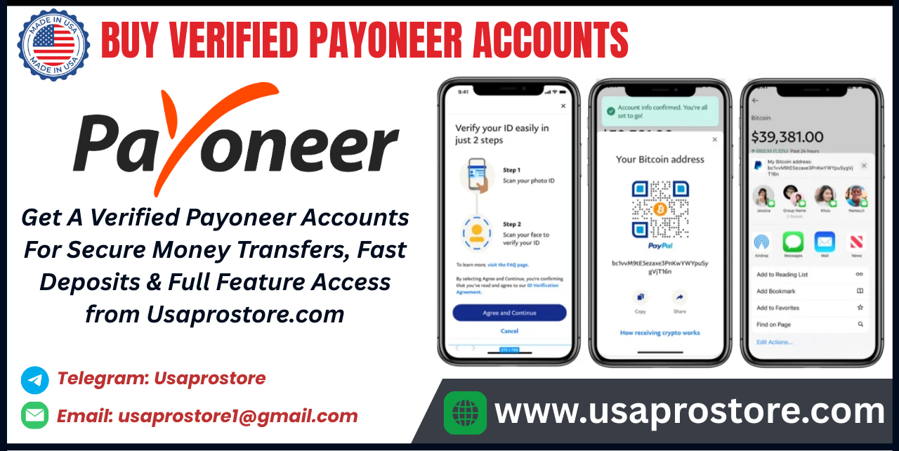 Buy Verified Payoneer Accounts